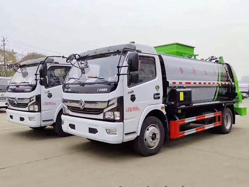 國(guó)六8方東風(fēng)D7餐廚垃圾車(chē)