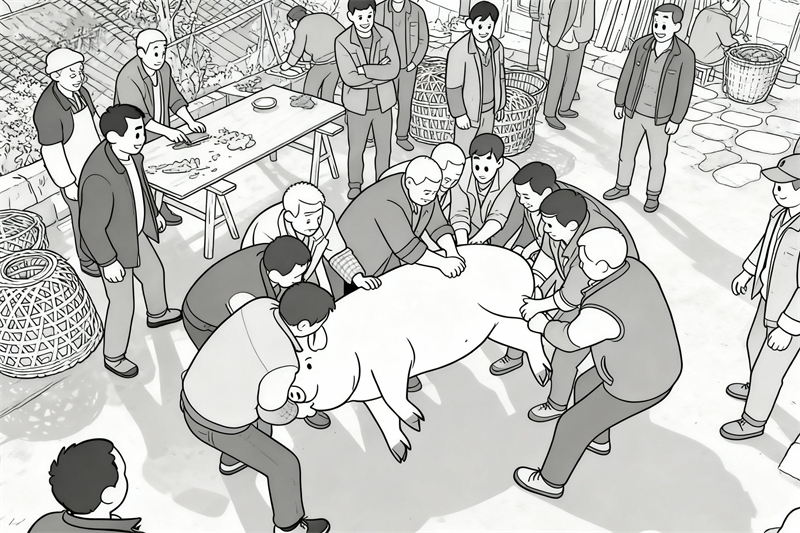 “呆呆殺豬宴”的走紅是偶然，也是必然！